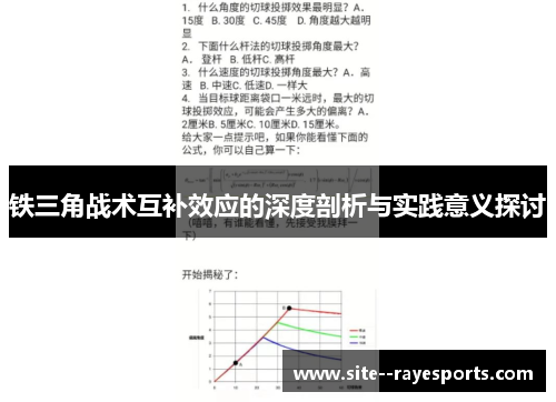铁三角战术互补效应的深度剖析与实践意义探讨 铁三角战术互补效应的深度剖析与实践意义探讨