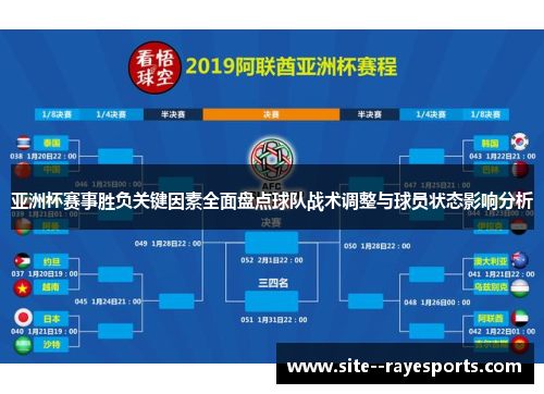 亚洲杯赛事胜负关键因素全面盘点球队战术调整与球员状态影响分析